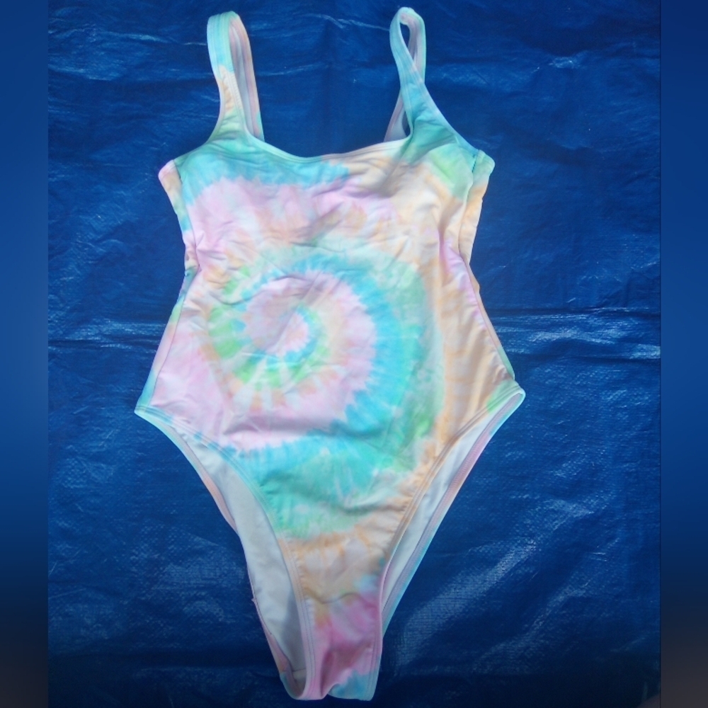 Tie-Dye One-Piece Swimsuit